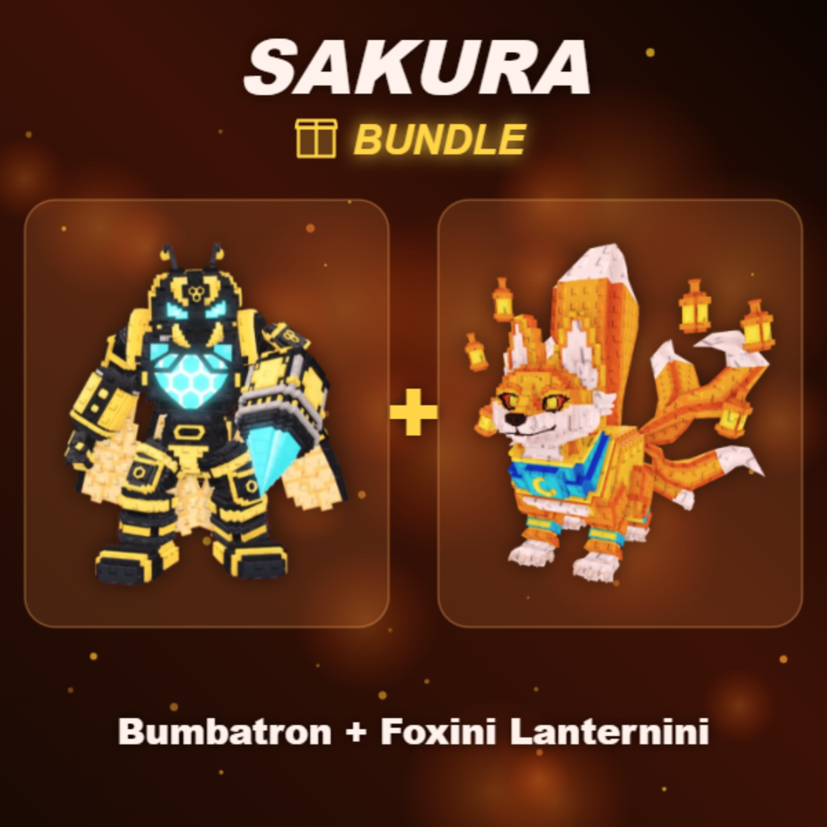 📦 BUNDLE ⭐ Bumbatron + Foxini Lanternini ⭐