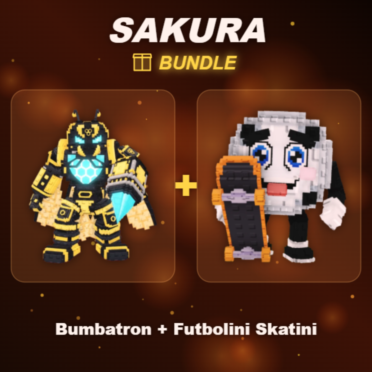 📦 BUNDLE ⭐ Bumbatron + Futbolini Skatini ⭐