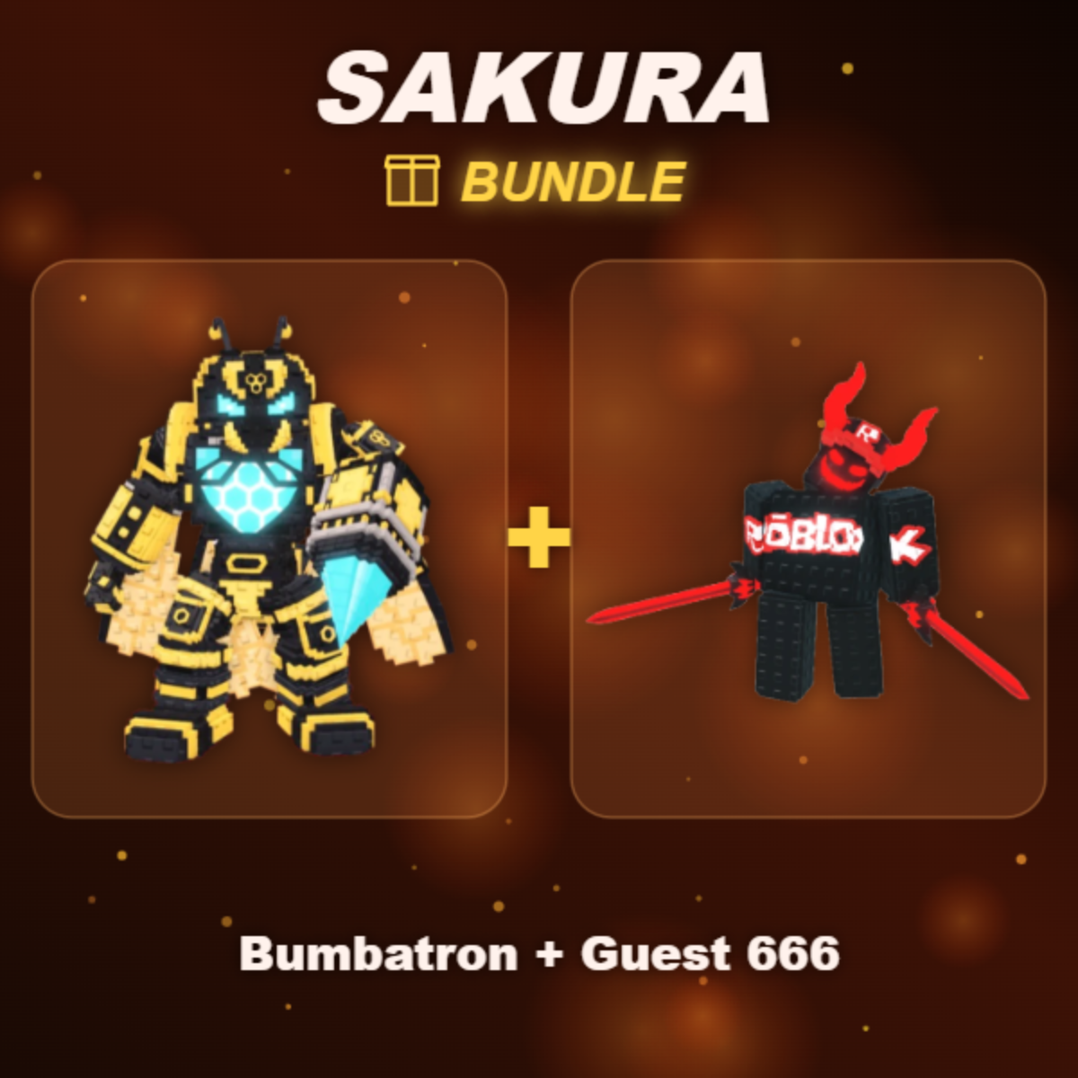 📦 BUNDLE ⭐ Bumbatron + Guest 666 ⭐
