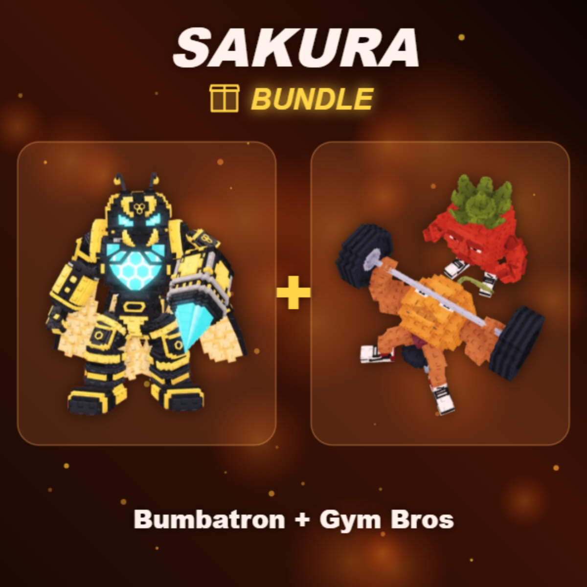 📦 BUNDLE ⭐ Bumbatron + Gym Bros ⭐