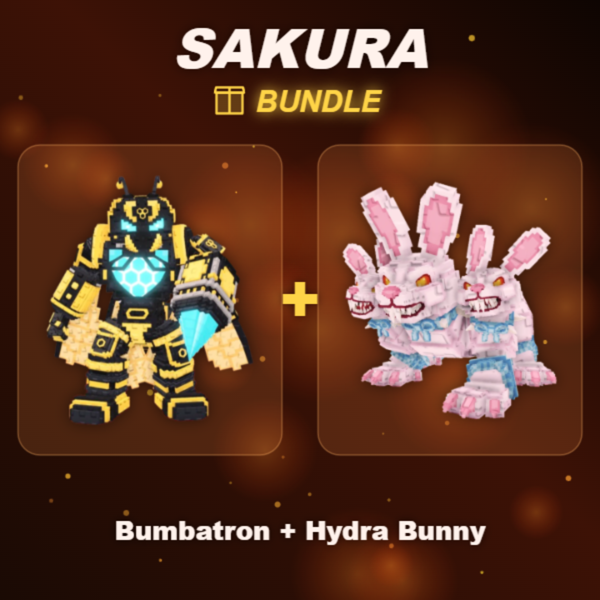 📦 BUNDLE ⭐ Bumbatron + Hydra Bunny ⭐