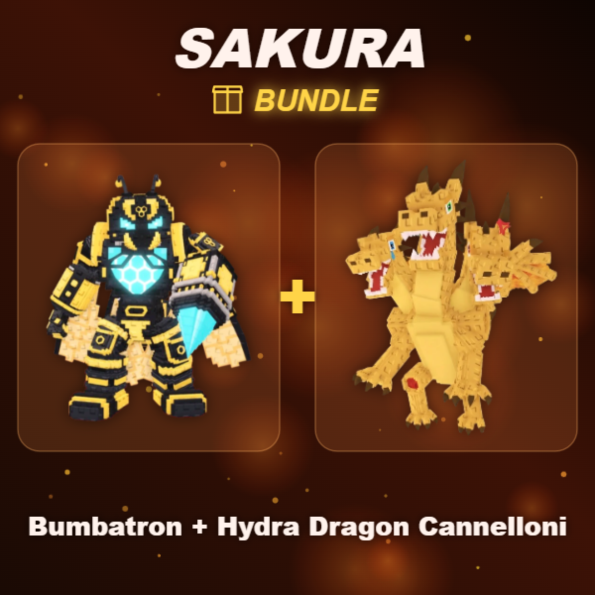 📦 BUNDLE ⭐ Bumbatron + Hydra Dragon Cannelloni ⭐
