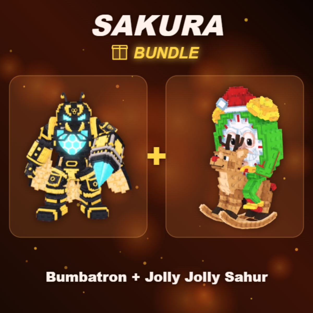 📦 BUNDLE ⭐ Bumbatron + Jolly Jolly Sahur ⭐