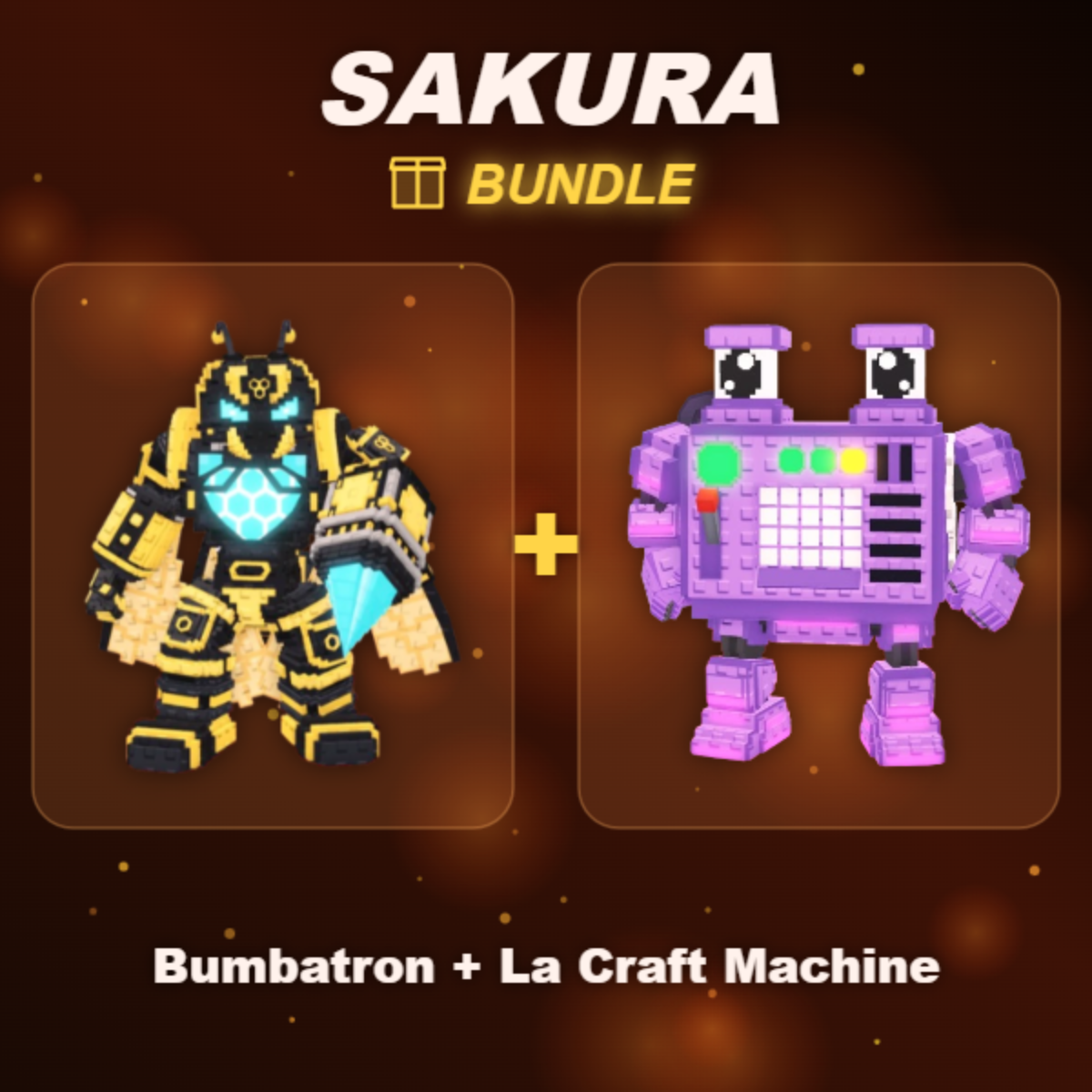 📦 BUNDLE ⭐ Bumbatron + La Craft Machine ⭐
