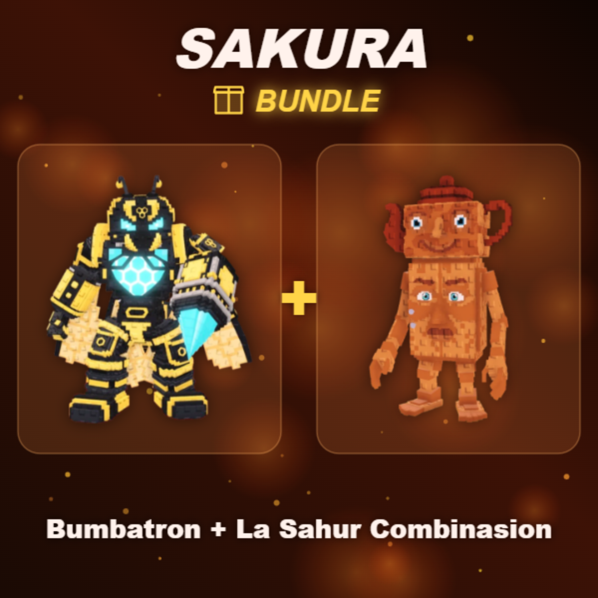 📦 BUNDLE ⭐ Bumbatron + La Sahur Combinasion ⭐