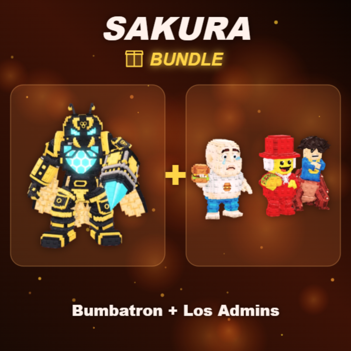📦 BUNDLE ⭐ Bumbatron + Los Admins ⭐