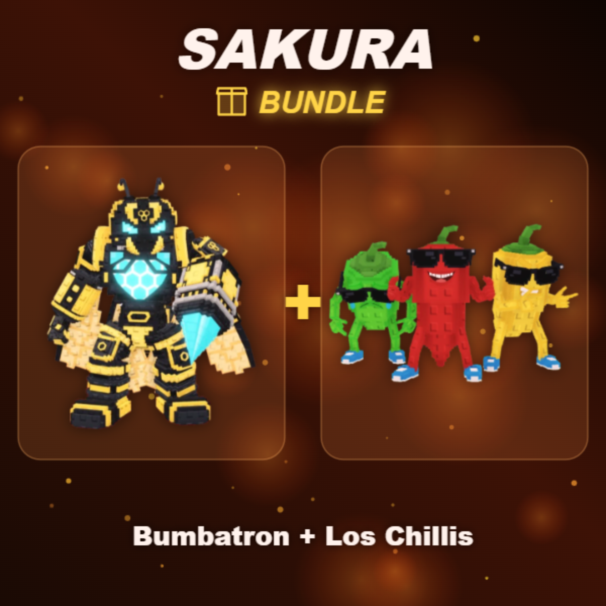 📦 BUNDLE ⭐ Bumbatron + Los Chillis ⭐