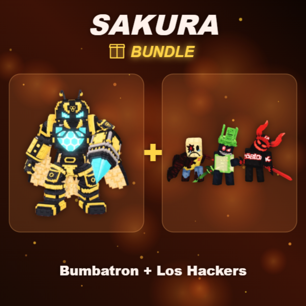 📦 BUNDLE ⭐ Bumbatron + Los Hackers ⭐