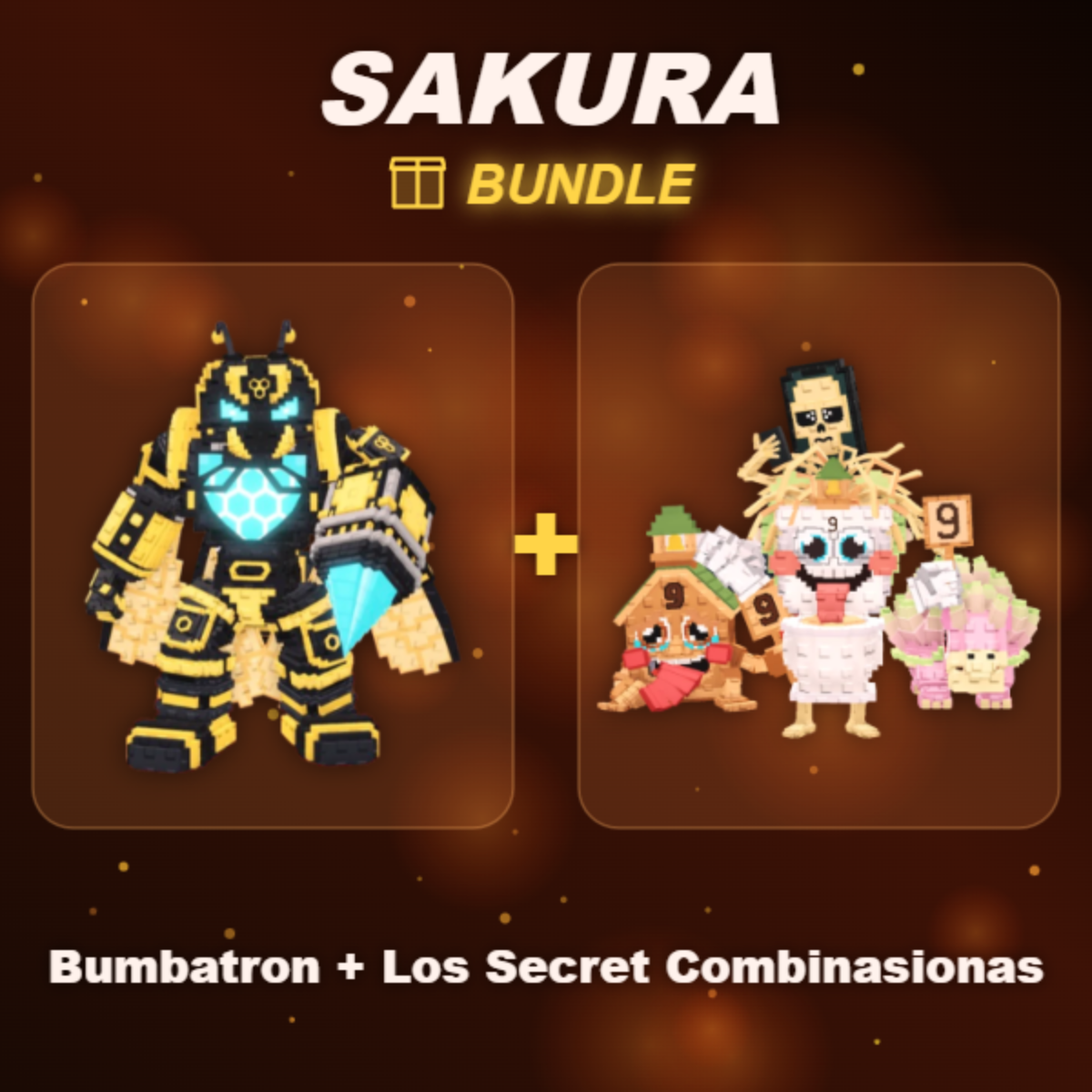 đŠ BUNDLE â Bumbatron + Los Secret Combinasionas â