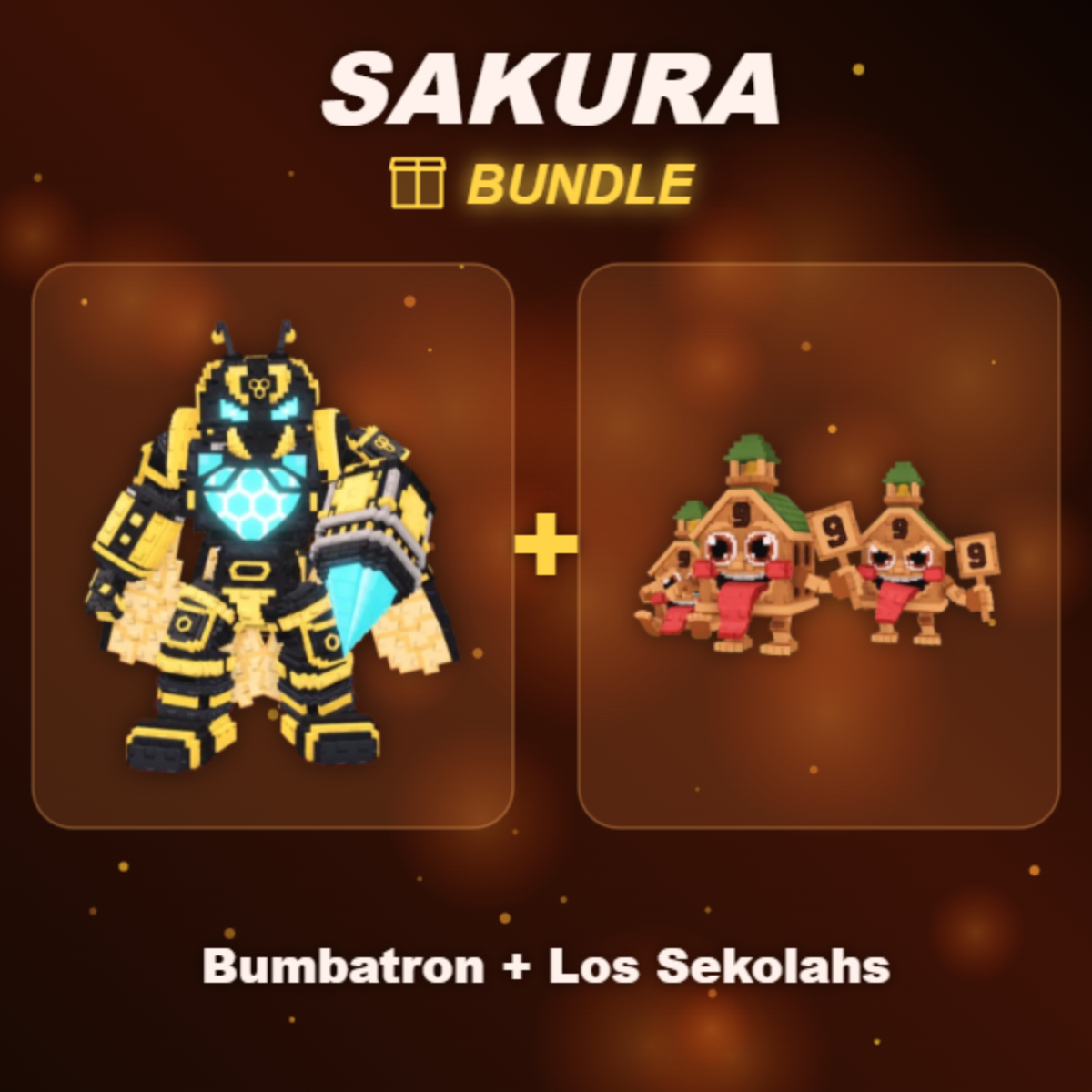 📦 BUNDLE ⭐ Bumbatron + Los Sekolahs ⭐
