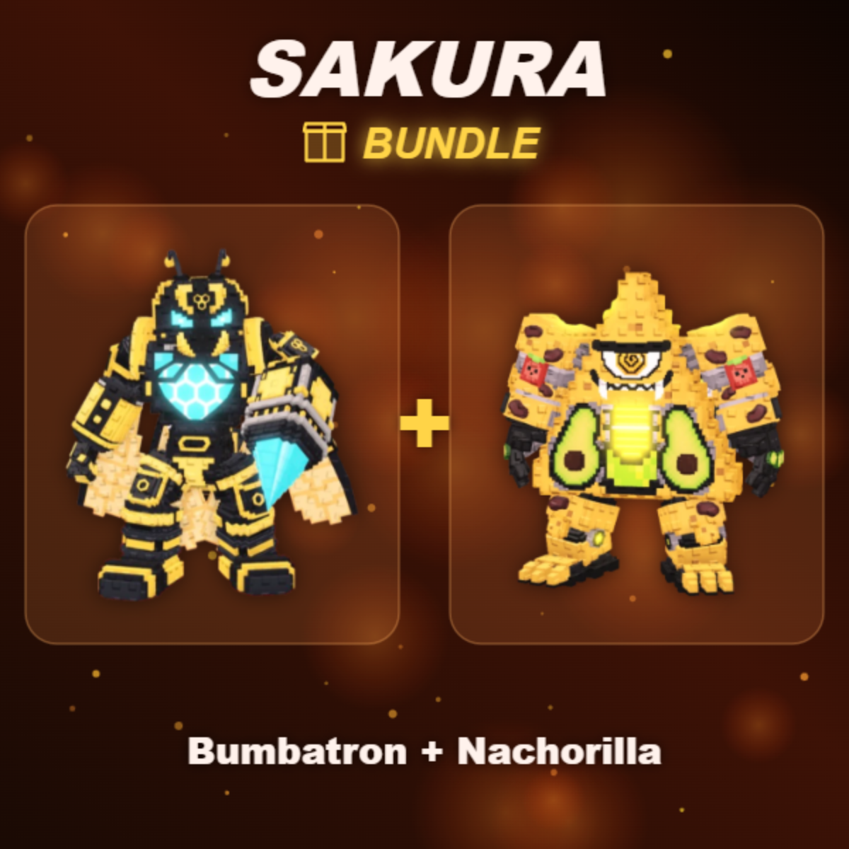 📦 BUNDLE ⭐ Bumbatron + Nachorilla ⭐