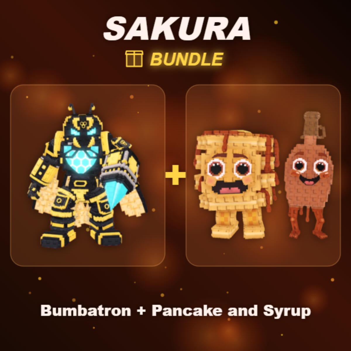 📦 BUNDLE ⭐ Bumbatron + Pancake and Syrup ⭐