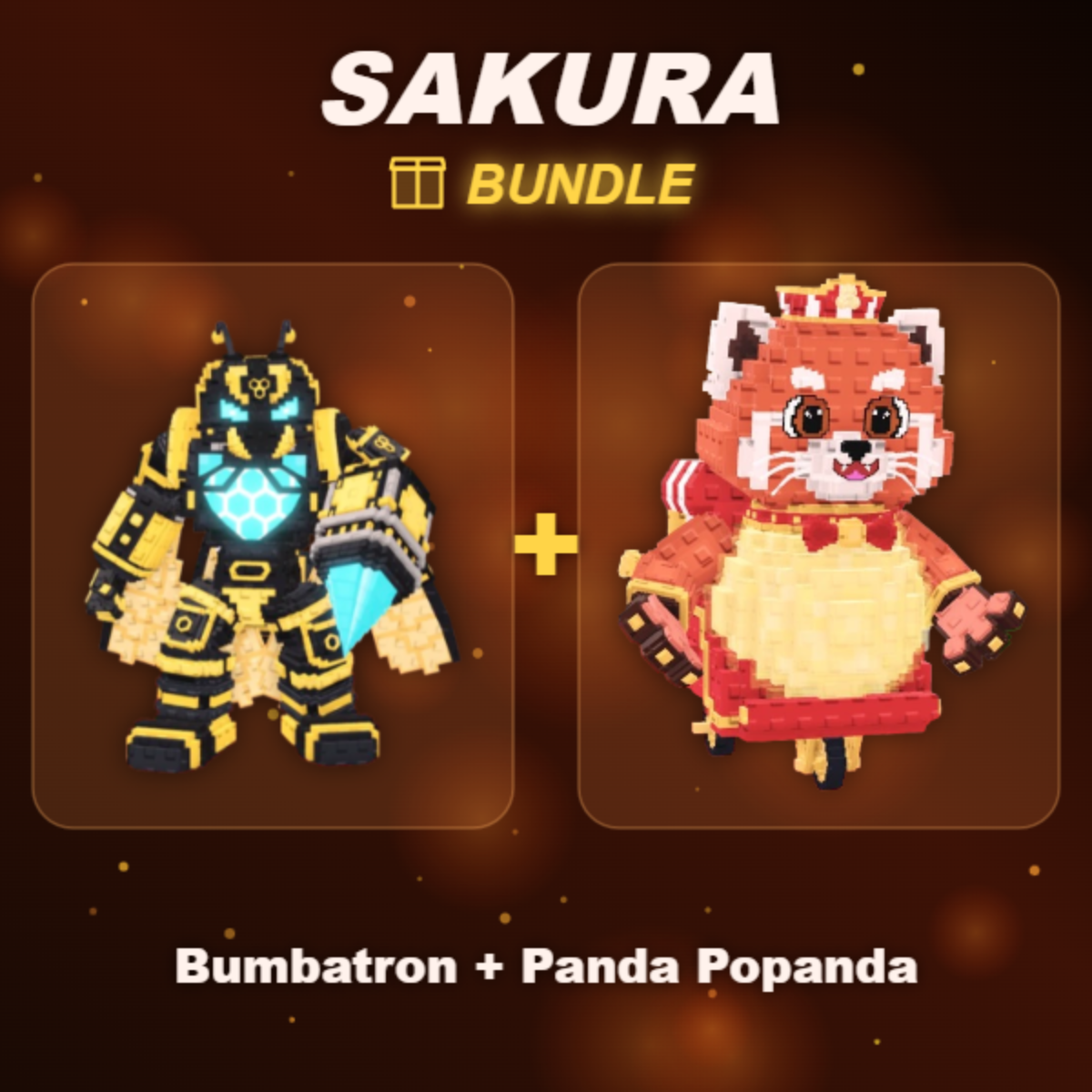 📦 BUNDLE ⭐ Bumbatron + Panda Popanda ⭐