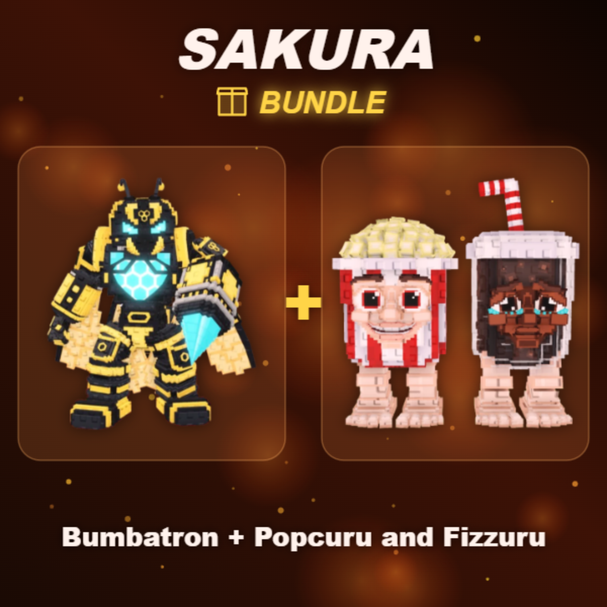 📦 BUNDLE ⭐ Bumbatron + Popcuru and Fizzuru ⭐