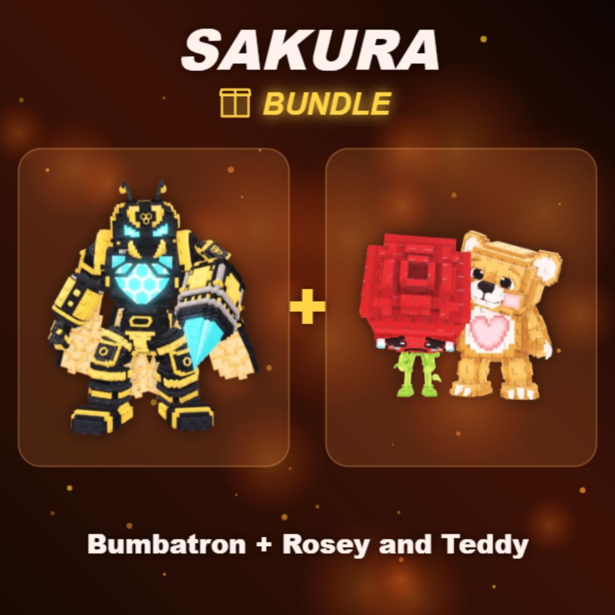 📦 BUNDLE ⭐ Bumbatron + Rosey and Teddy ⭐