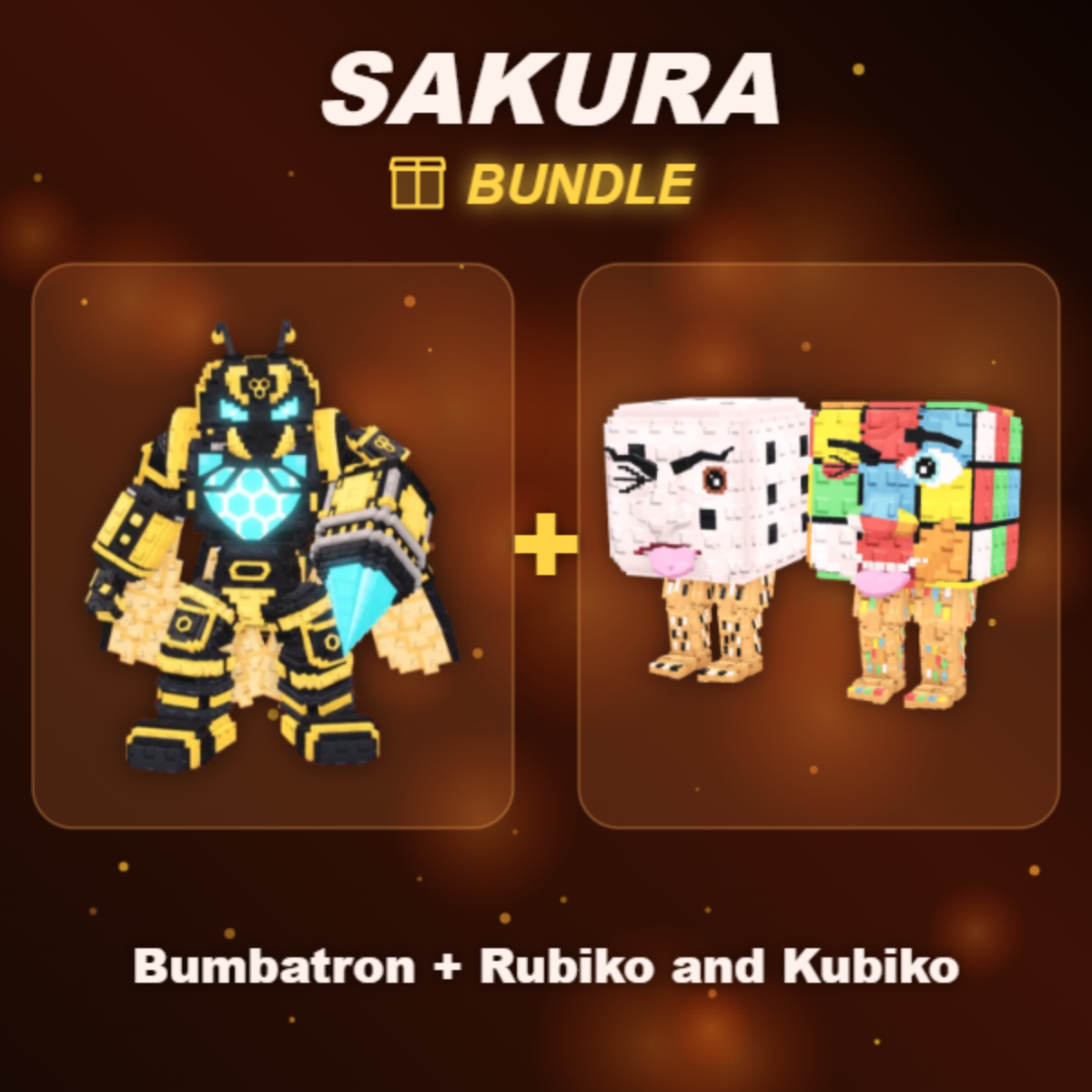 📦 BUNDLE ⭐ Bumbatron + Rubiko and Kubiko ⭐