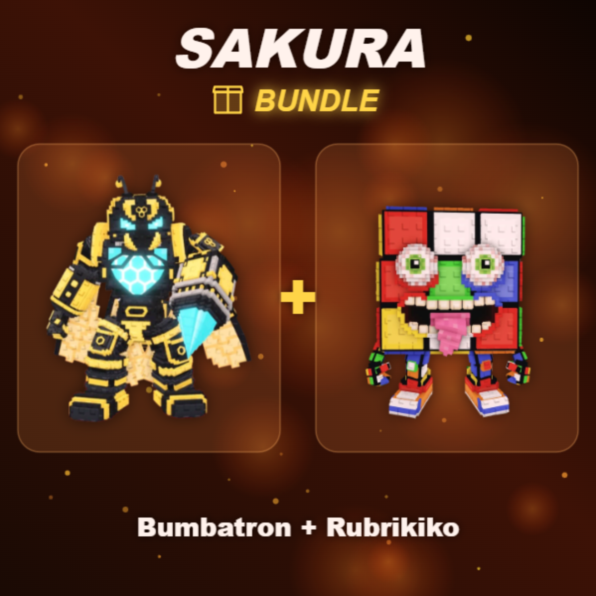 📦 BUNDLE ⭐ Bumbatron + Rubrikiko ⭐