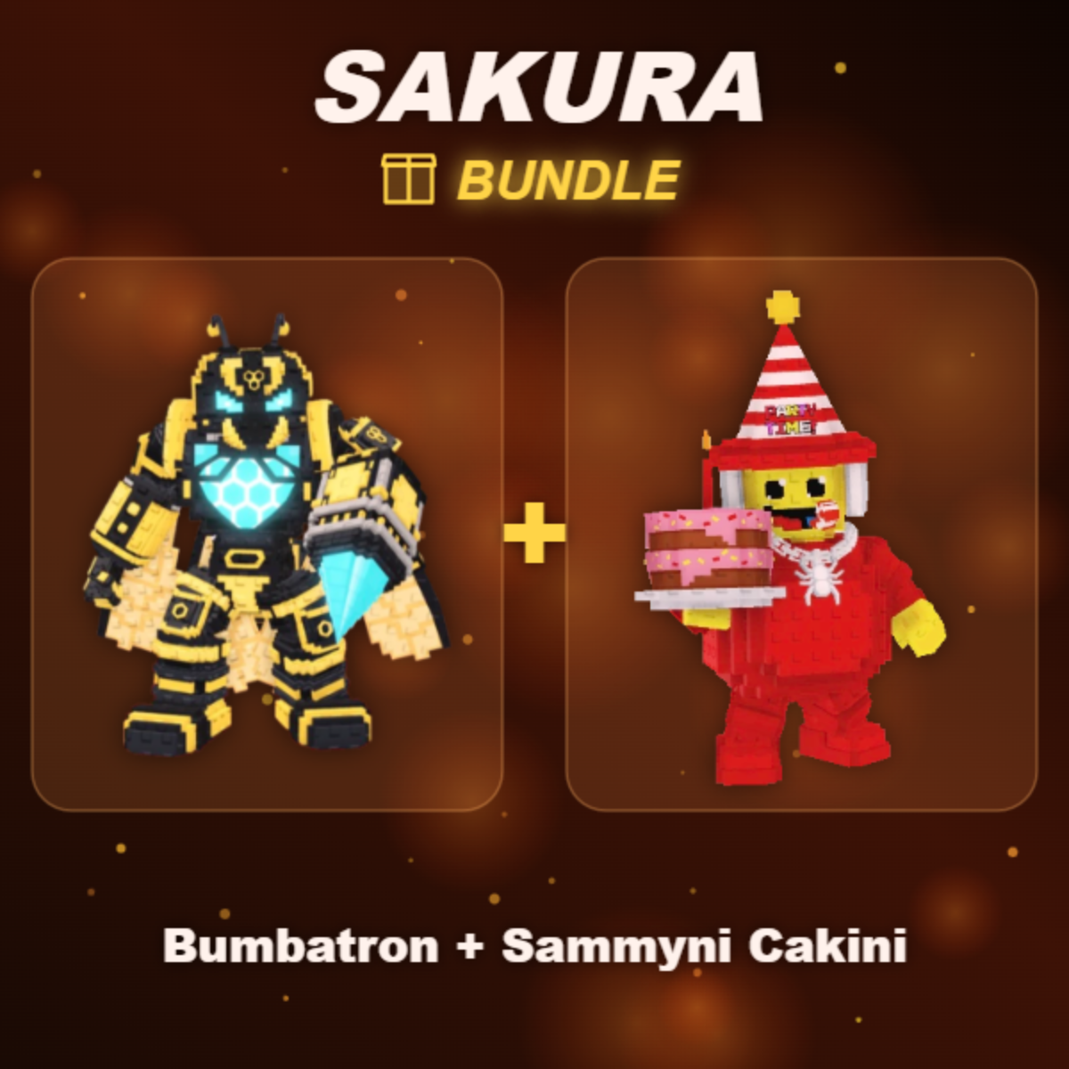 📦 BUNDLE ⭐ Bumbatron + Sammyni Cakini ⭐