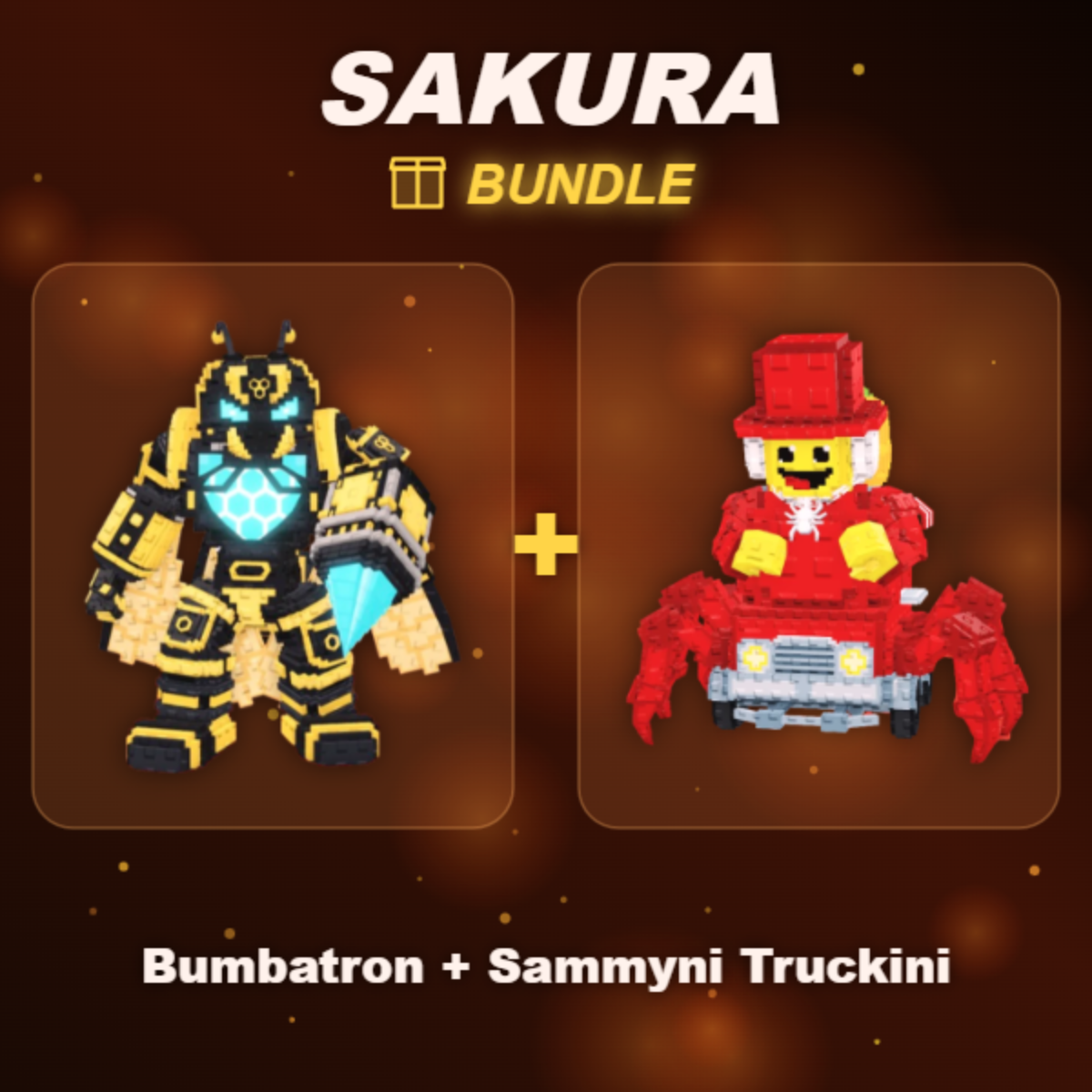 📦 BUNDLE ⭐ Bumbatron + Sammyni Truckini ⭐