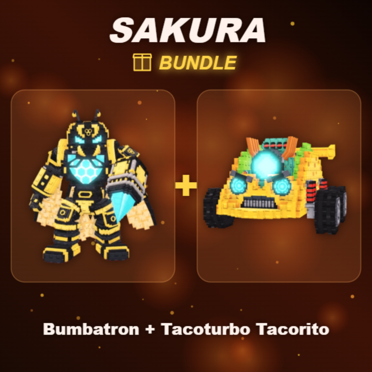 📦 BUNDLE ⭐ Bumbatron + Tacoturbo Tacorito ⭐
