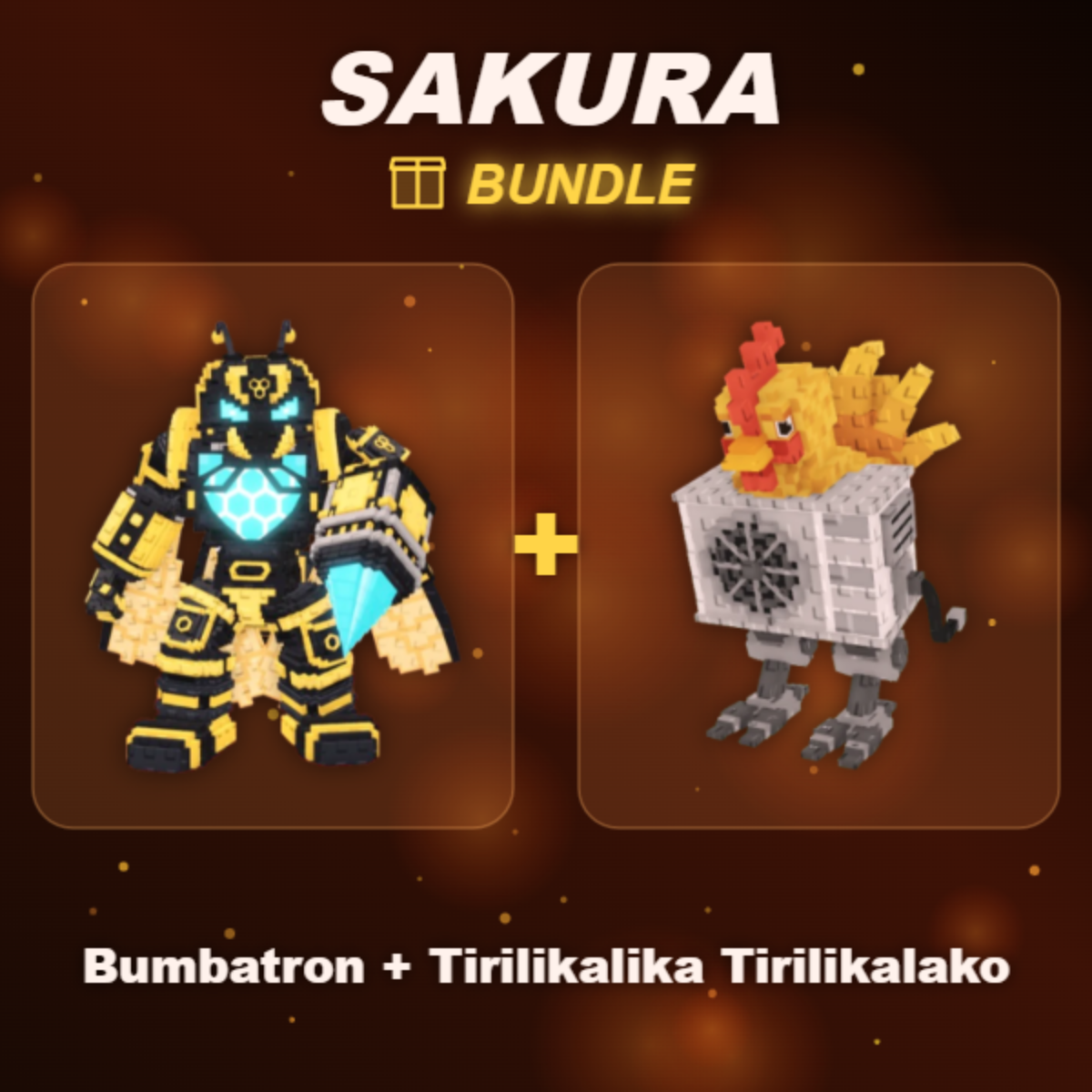 📦 BUNDLE ⭐ Bumbatron + Tirilikalika Tirilikalako ⭐