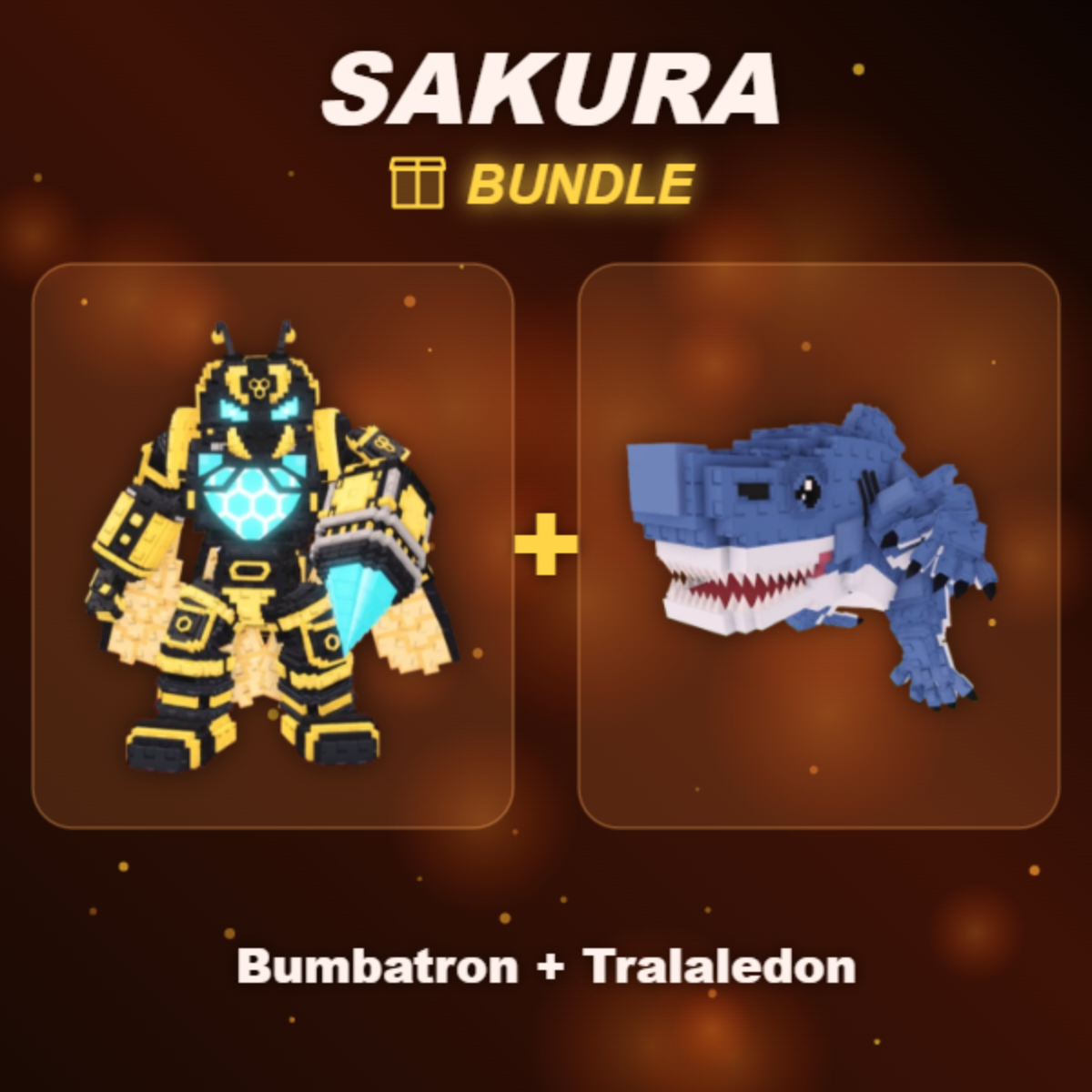 📦 BUNDLE ⭐ Bumbatron + Tralaledon ⭐