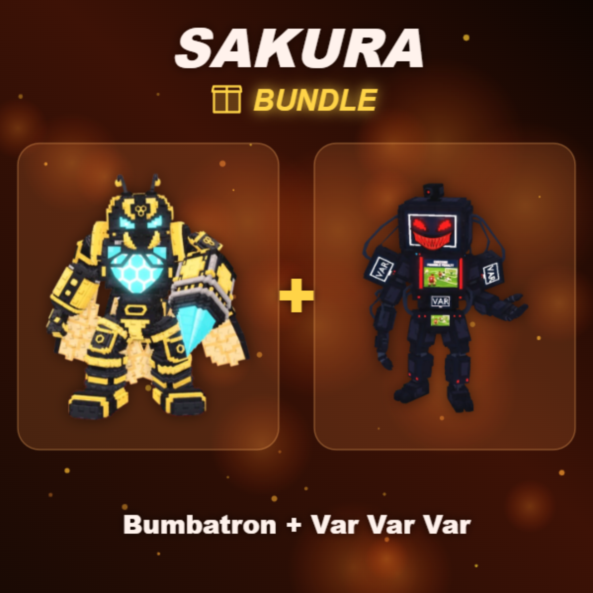 📦 BUNDLE ⭐ Bumbatron + Var Var Var ⭐