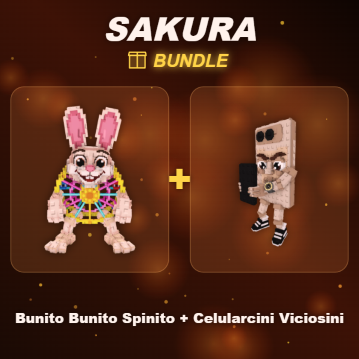 📦 BUNDLE ⭐ Bunito Bunito Spinito + Celularcini Viciosini ⭐