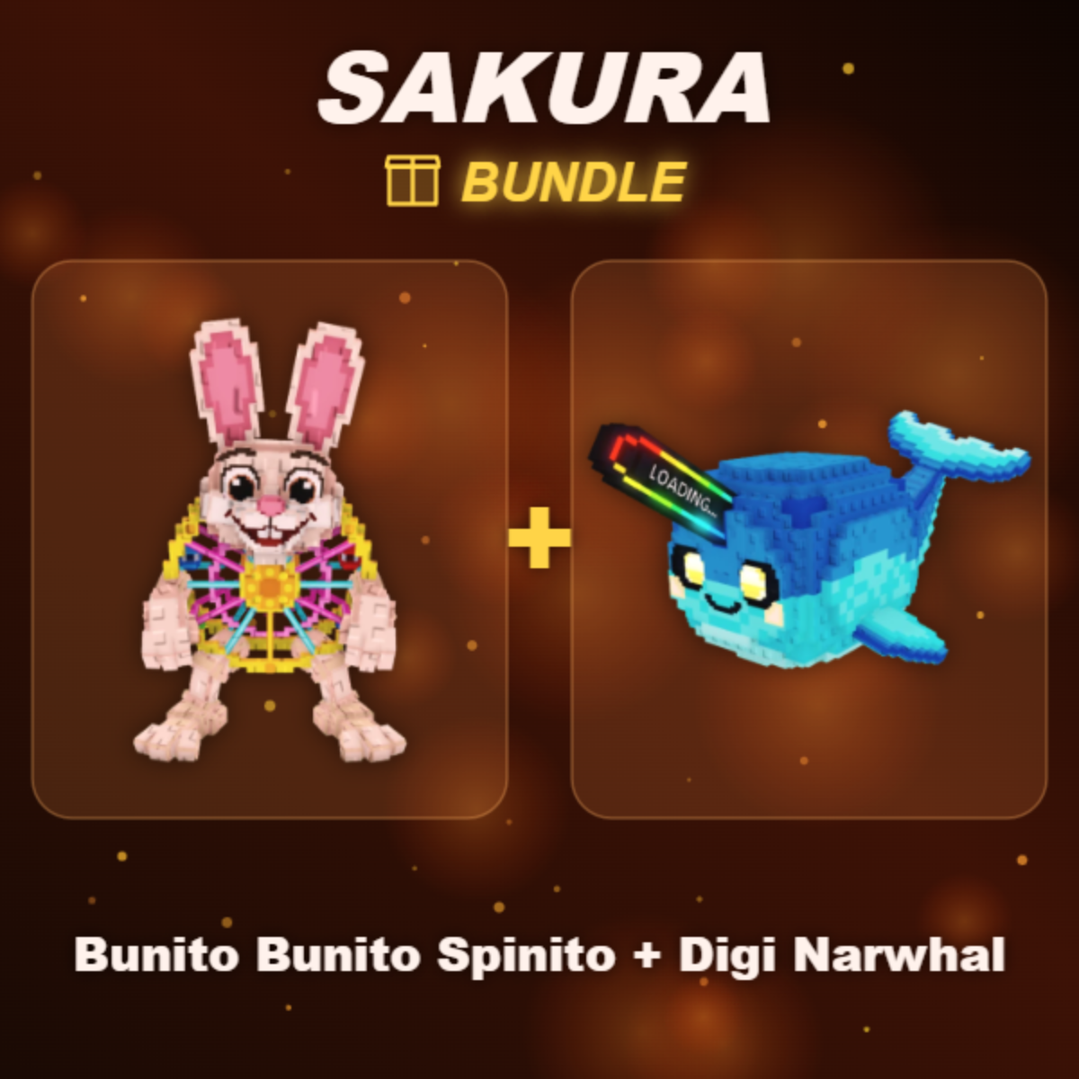 📦 BUNDLE ⭐ Bunito Bunito Spinito + Digi Narwhal ⭐