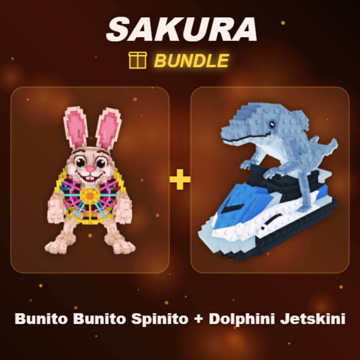 📦 BUNDLE ⭐ Bunito Bunito Spinito + Dolphini Jetskini ⭐