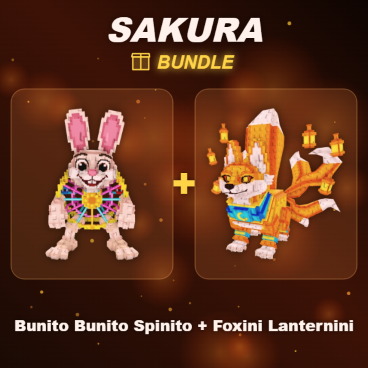📦 BUNDLE ⭐ Bunito Bunito Spinito + Foxini Lanternini ⭐