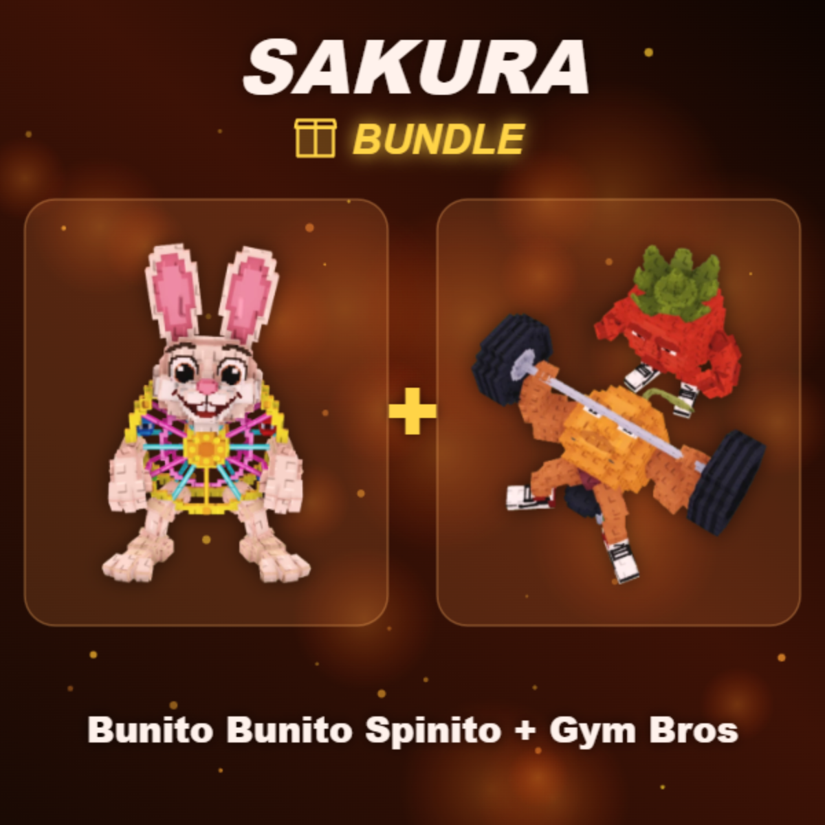 📦 BUNDLE ⭐ Bunito Bunito Spinito + Gym Bros ⭐