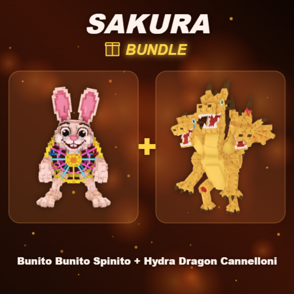 📦 BUNDLE ⭐ Bunito Bunito Spinito + Hydra Dragon Cannelloni ⭐