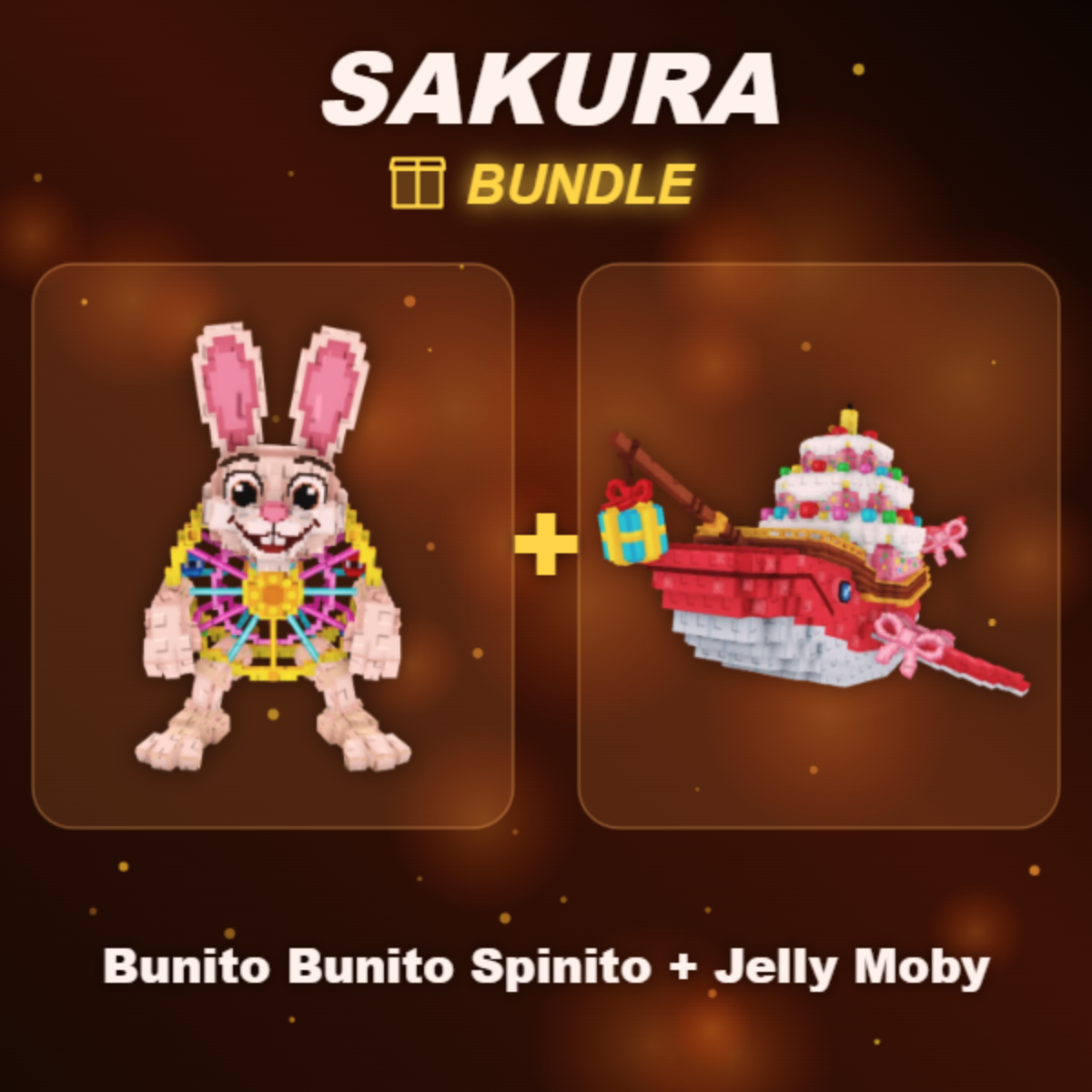 📦 BUNDLE ⭐ Bunito Bunito Spinito + Jelly Moby ⭐