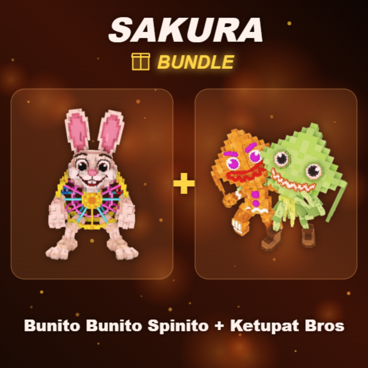 📦 BUNDLE ⭐ Bunito Bunito Spinito + Ketupat Bros ⭐