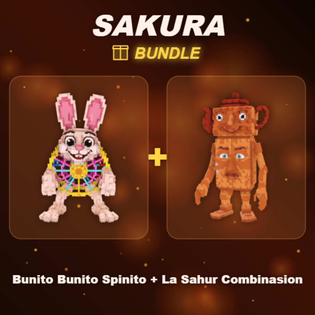 📦 BUNDLE ⭐ Bunito Bunito Spinito + La Sahur Combinasion ⭐