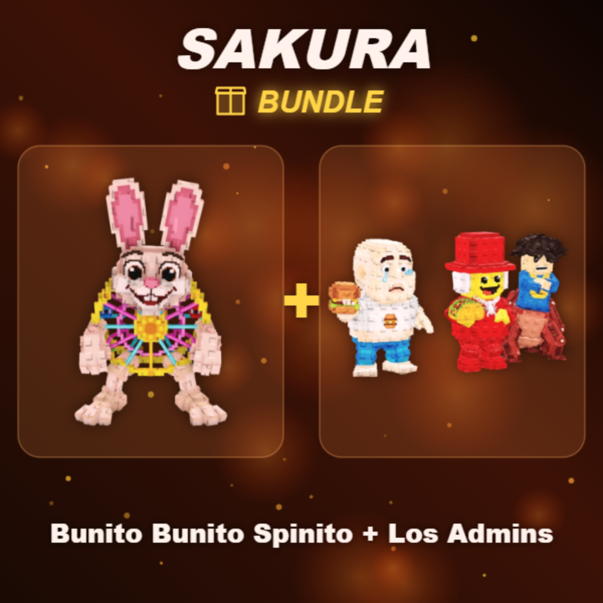 📦 BUNDLE ⭐ Bunito Bunito Spinito + Los Admins ⭐