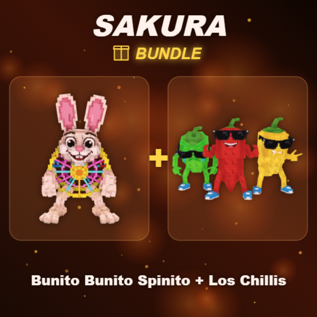 📦 BUNDLE ⭐ Bunito Bunito Spinito + Los Chillis ⭐