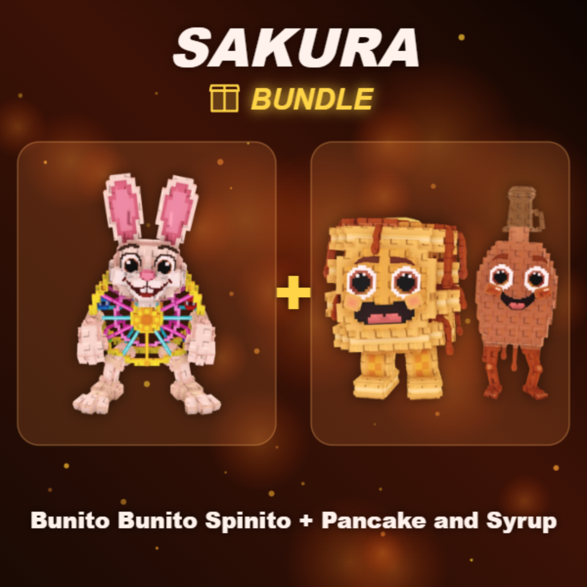 📦 BUNDLE ⭐ Bunito Bunito Spinito + Pancake and Syrup ⭐
