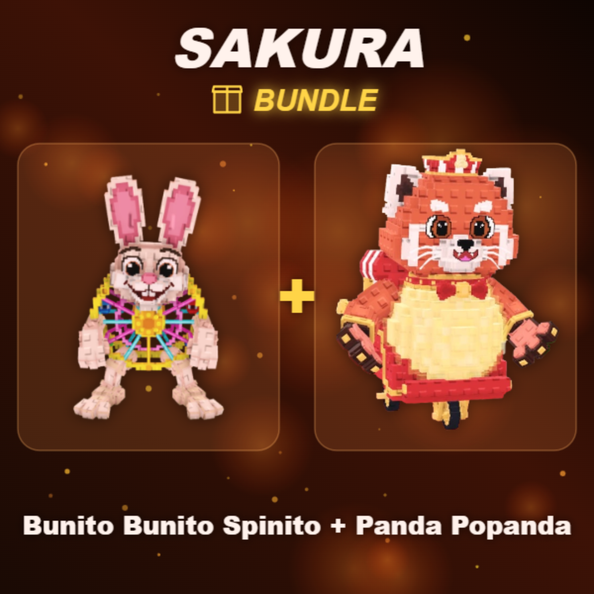 📦 BUNDLE ⭐ Bunito Bunito Spinito + Panda Popanda ⭐