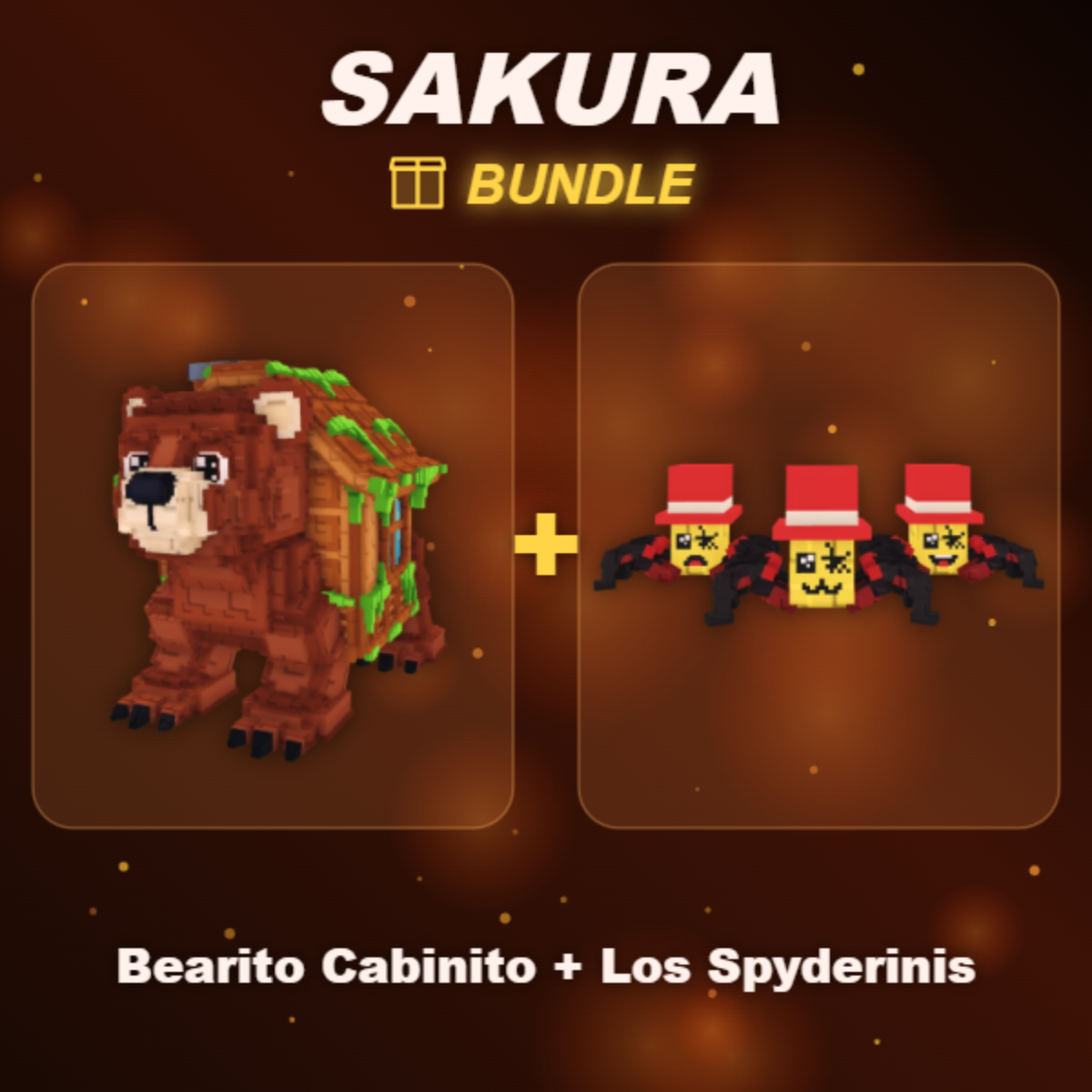 📦 BUNDLE ⭐ Bearito Cabinito + Los Spyderinis ⭐