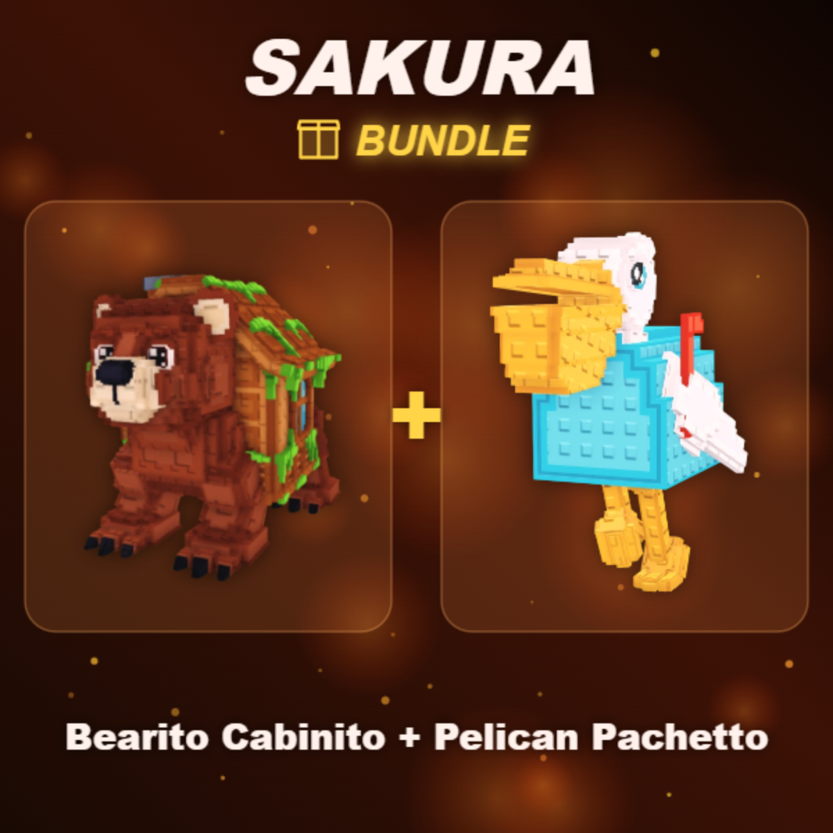 📦 BUNDLE ⭐ Bearito Cabinito + Pelican Pachetto ⭐