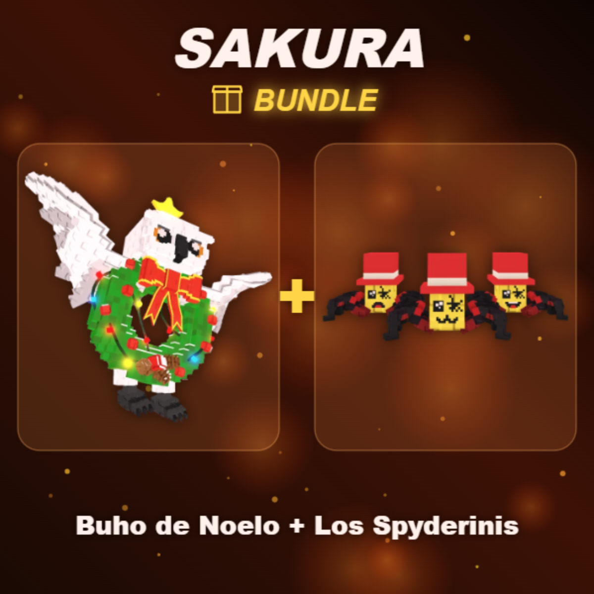 📦 BUNDLE ⭐ Buho de Noelo + Los Spyderinis ⭐