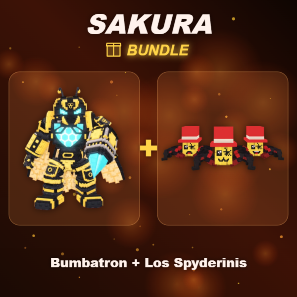 📦 BUNDLE ⭐ Bumbatron + Los Spyderinis ⭐