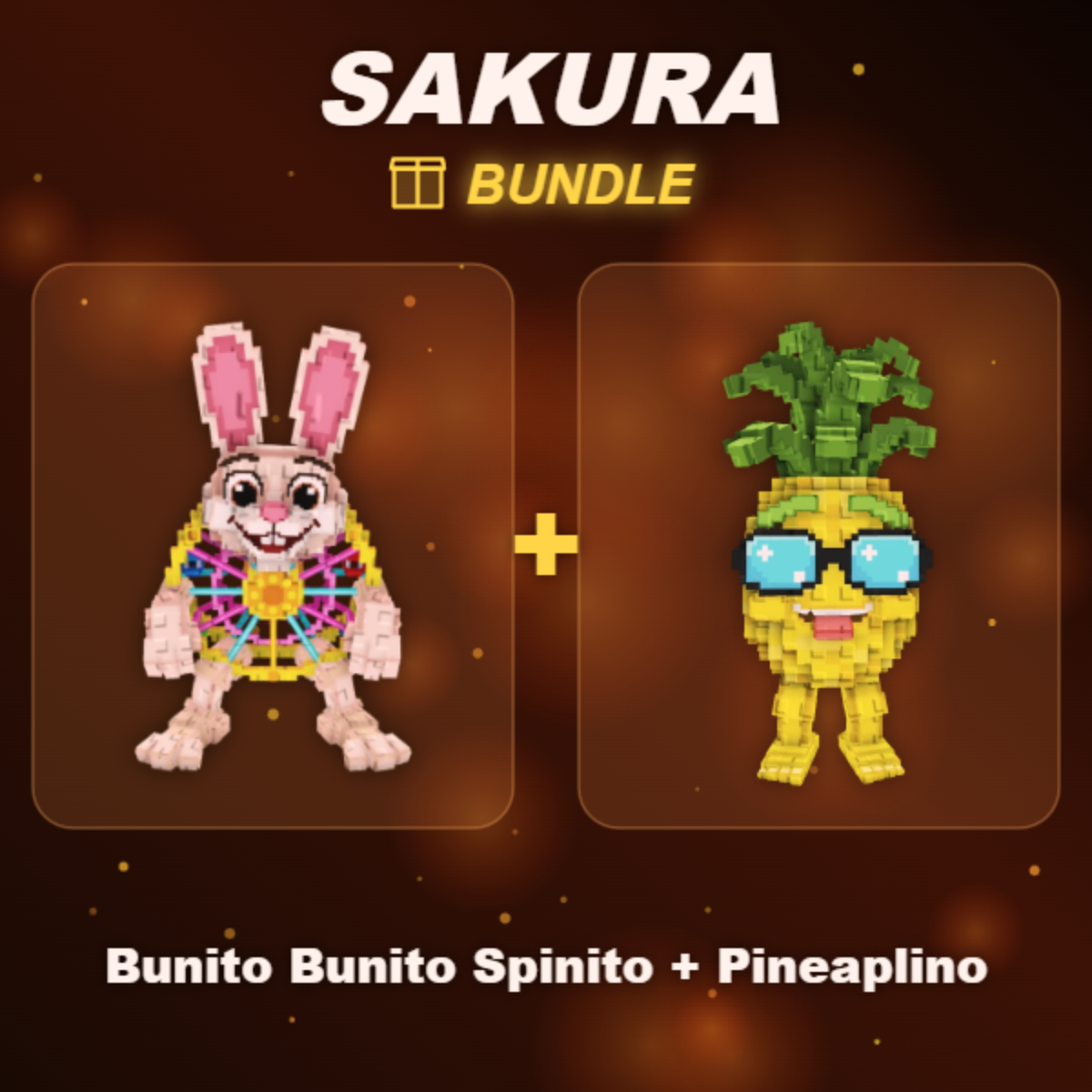 📦 BUNDLE ⭐ Bunito Bunito Spinito + Pineaplino ⭐