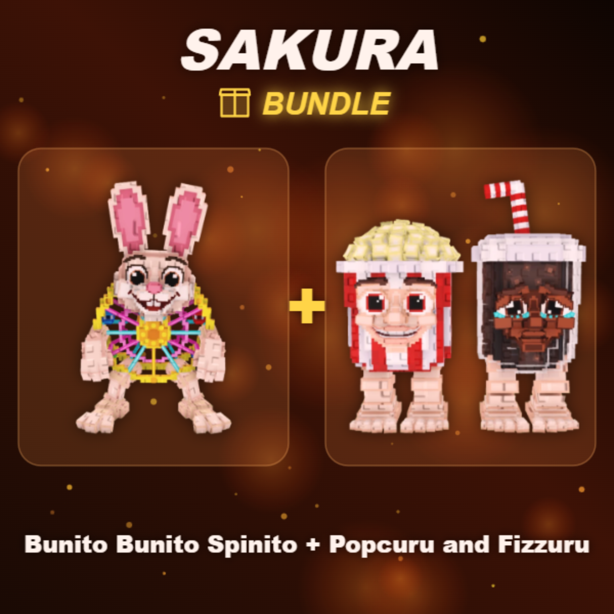 📦 BUNDLE ⭐ Bunito Bunito Spinito + Popcuru and Fizzuru ⭐