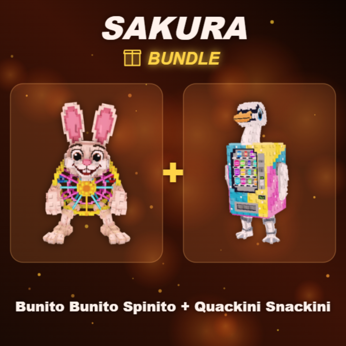 📦 BUNDLE ⭐ Bunito Bunito Spinito + Quackini Snackini ⭐