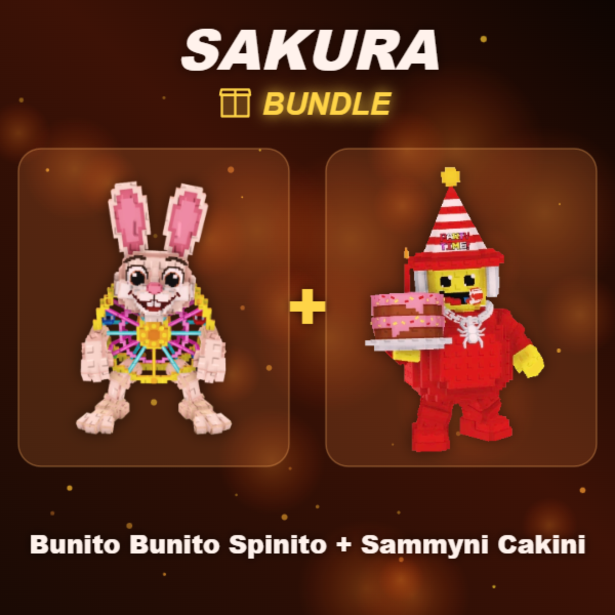 📦 BUNDLE ⭐ Bunito Bunito Spinito + Sammyni Cakini ⭐