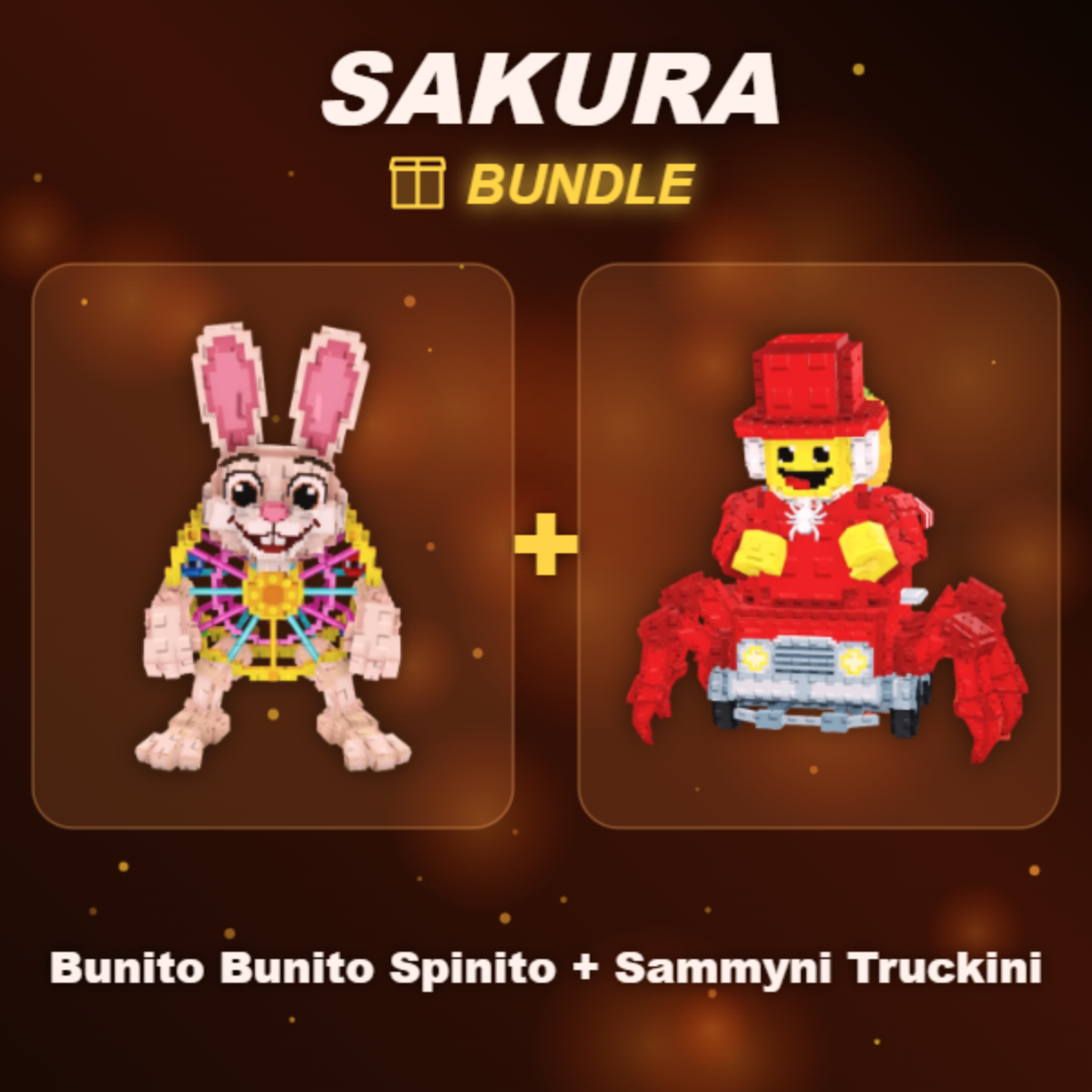 📦 BUNDLE ⭐ Bunito Bunito Spinito + Sammyni Truckini ⭐