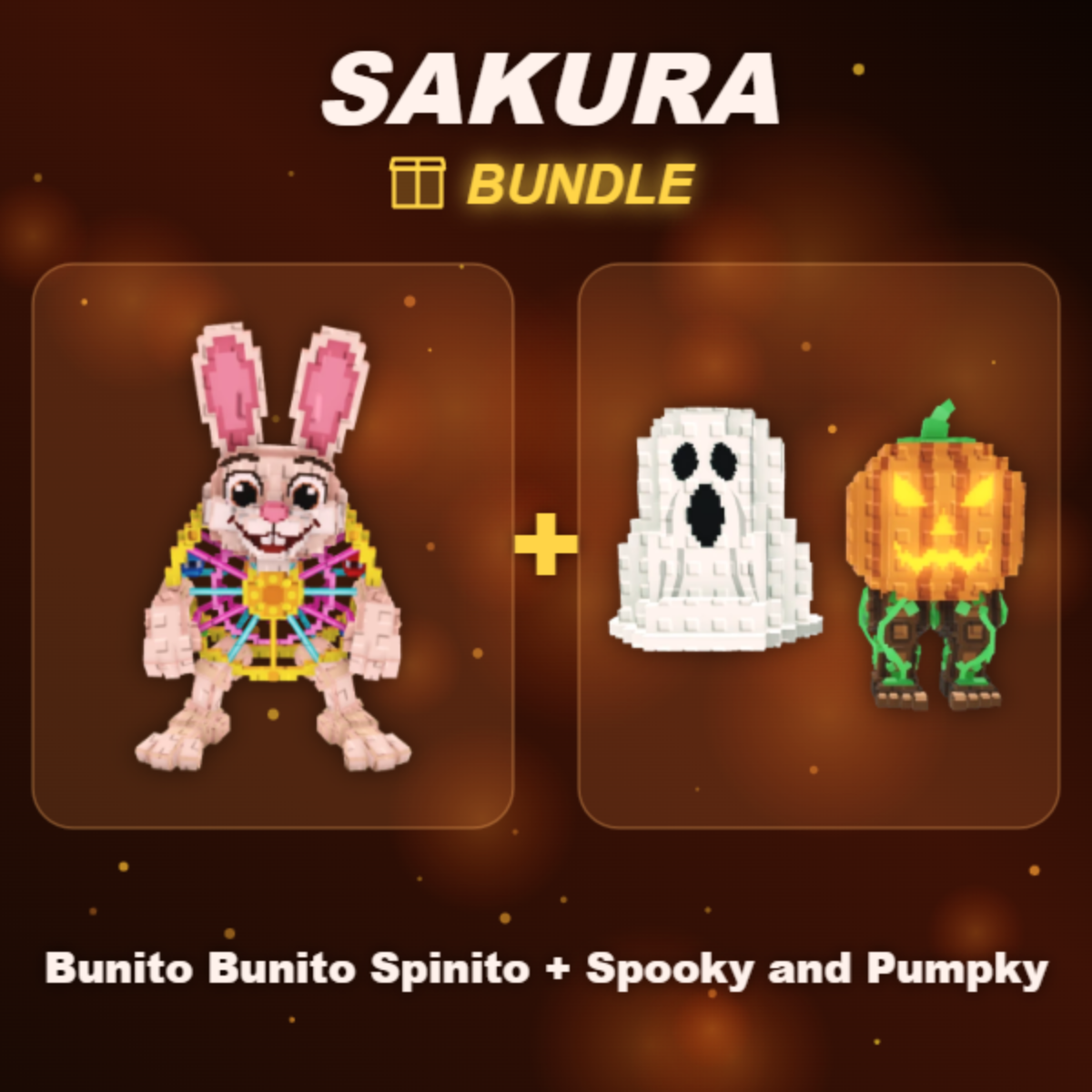 📦 BUNDLE ⭐ Bunito Bunito Spinito + Spooky and Pumpky ⭐